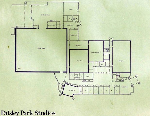 Paisley Park Studio Plan